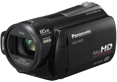Panasonic HDC-SD20 Videocamera