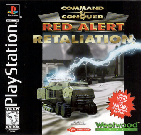 Command & Conquer Red Alert Retaliation - PlayStation 1