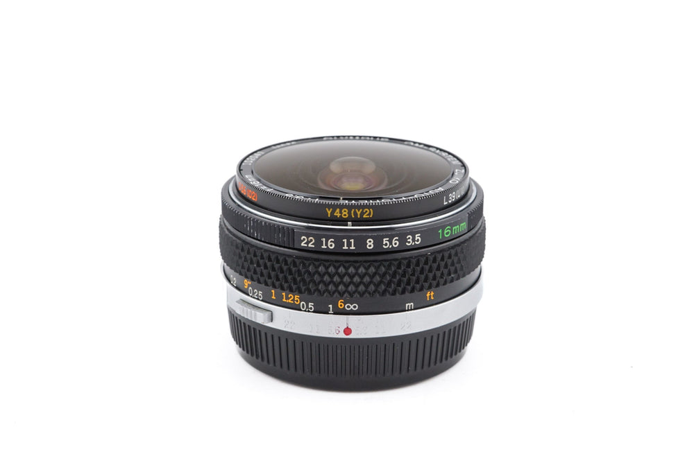 OM-System Zuiko Auto-Fisheye 16mm F3.5 Lens