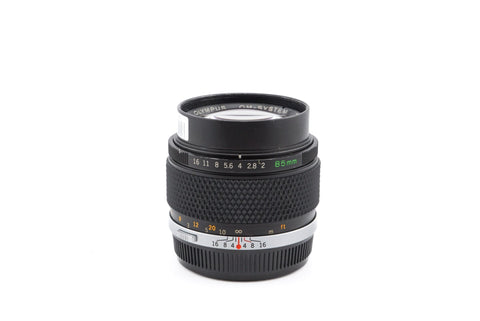 OM-System Zuiko Auto-T 85mm F2 Lens