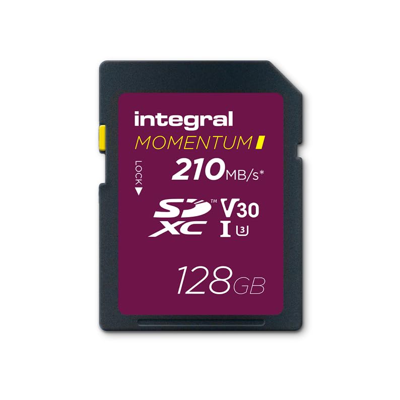 Integral 128GB SDXC Card UHS-1 V30
