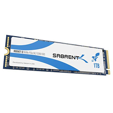 Sabrent Rocket Q 1TB PCIe 3.0 NVMe M.2 2280 SSD
