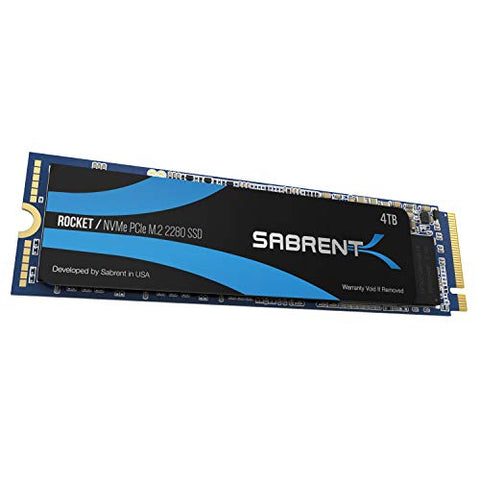 Sabrent Rocket RKT343 4TB 2280 NVMe M.2 SSD