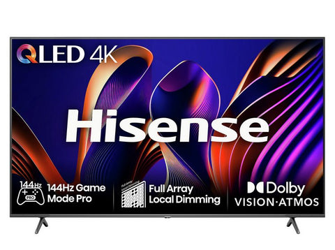 Hisense 55E7NQTUK PRO 55 inch 144Hz 4K QLED Smart Gaming TV