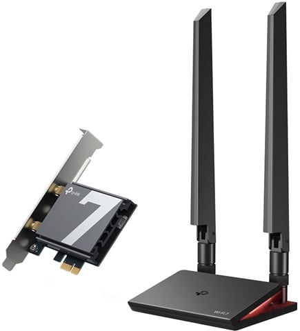 Archer TBE550E Tri-Band Wi-Fi 7 Router w/ BE9300 PCIe Adapter