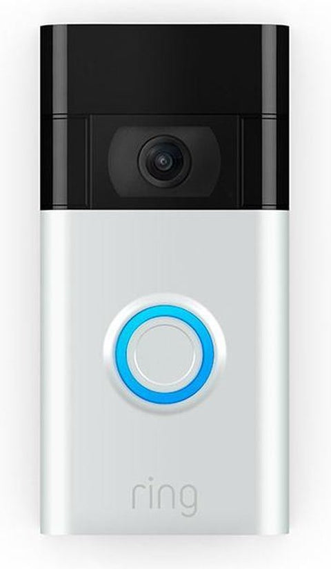 Ring Video Doorbell (2e generatie) - Satin Nickel