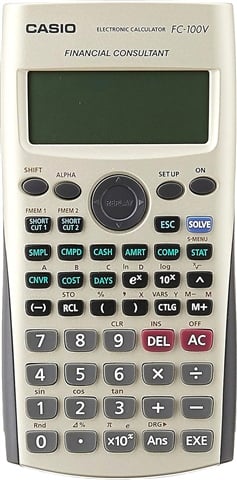 FC-100V Financiële Rekenmachine