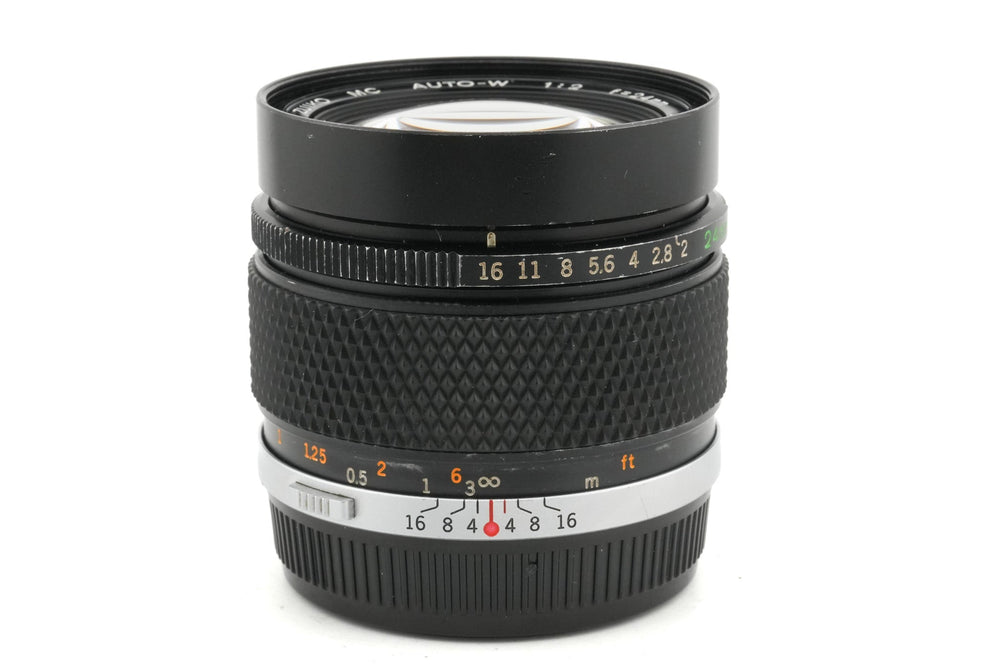 OM-System Zuiko Auto-W 24mm F2 Lens
