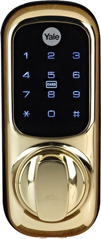 Keyless Connected Ready Smart Door Lock - Polished Brass