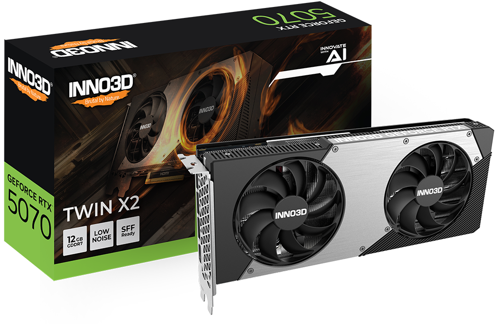 GeForce RTX 5070 Twin X2 12GB GDDR7