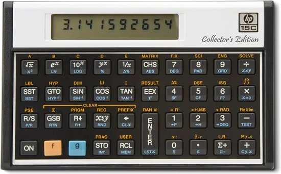 HP 15C Collector's Edition Wetenschappelijke Rekenmachine