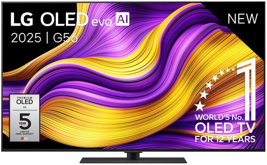 OLED55G56LS 55" Evo AI G5 4K Smart OLED TV