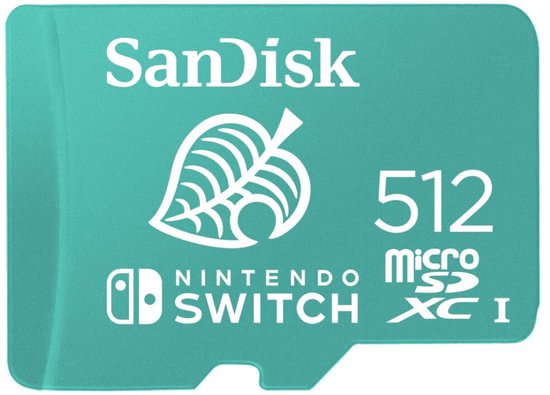 SanDisk Nintendo Switch 512GB microSDXC Card Gengar UHS-I U3