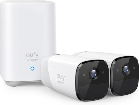 eufyCam 2 (2-Cam Kit) Wireless Home Security Camera System