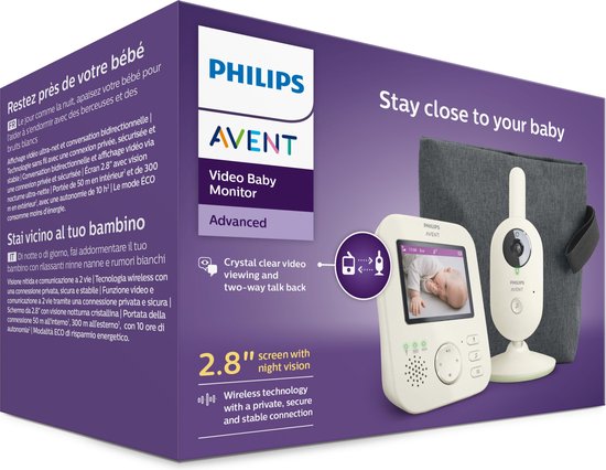 Avent SCD882 2.8" Video Baby Monitor
