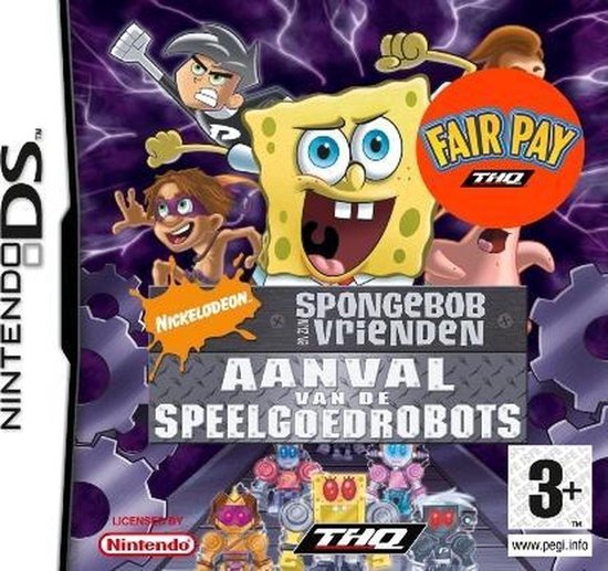 Nickelodeon: Spongebob And Friends - Attack of the Toybots