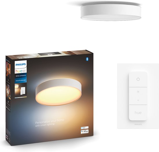 Hue Enrave White Ambiance Plafondlamp Medium (38 cm)