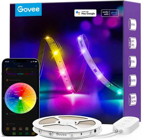Govee H615B RGB Smart Wifi LED Strip Lights (10M)
