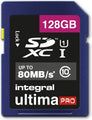 Ultima Pro 128GB SDXC V30 Class 10 U3 UHS-I A1 + Adapter