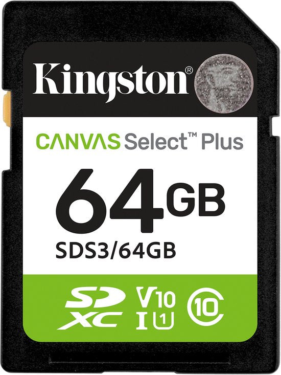 Kingston SDC10G2 64GB SDXC C10 U1