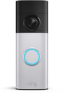 Battery Video Doorbell Plus (2e generatie) Retinal 2K - Nickel Silver
