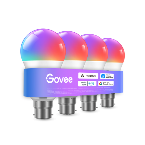 Govee RGBWW B22 Smart WiFi LED Bulb 9W