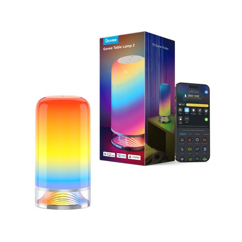 Govee RGBIC Smart Table Lamp 2 H6022