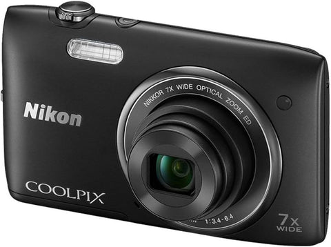 Nikon Coolpix S3400 - Compact Camera