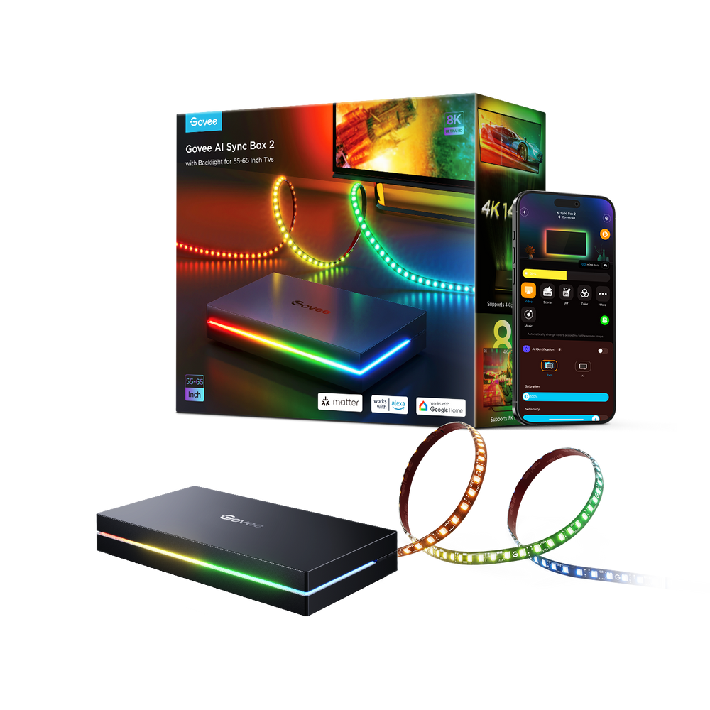 Govee AI Sync Box Kit 2 for 55-65 inch TVs
