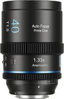 40mm T1.8 1.33X S35 Autofocus Lens Neutral Flare (Sony E)