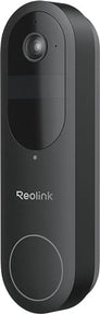 D340B Wifi 2K 4MP Battery Doorbell - Black