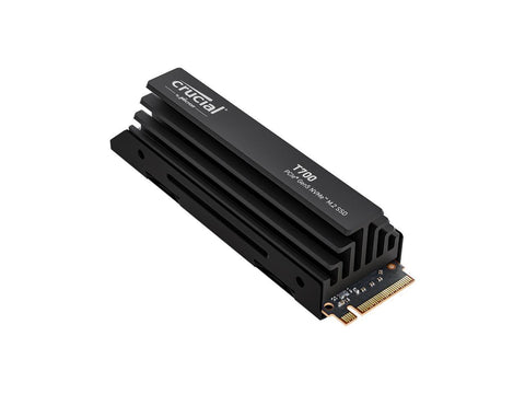 Crucial T700 2TB NVMe PCIe 5.0 M.2 SSD met heatsink