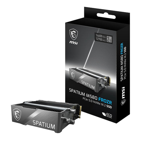 MSI Spatium M580 Frozr (PCIe 5.0) NVMe M.2 SSD