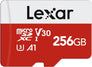 E-Series 256GB microSDXC UHS-I V30 U3 A1 100 Mb/s