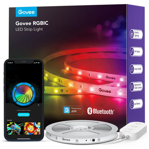 Govee RGBIC Bluetooth LED Strip Light 10M