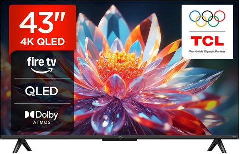TCL 43T6C-UK 43" QLED 4K HDR Smart LED TV