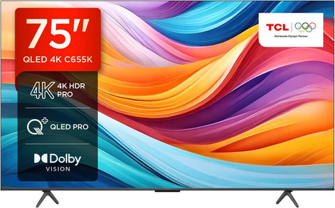 TCL 75C655K 75" 4K UHD QLED TV