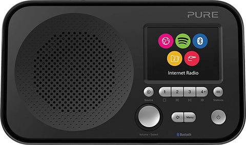 Elan IR5 Portable DAB/DAB+ and FM Radio - Black