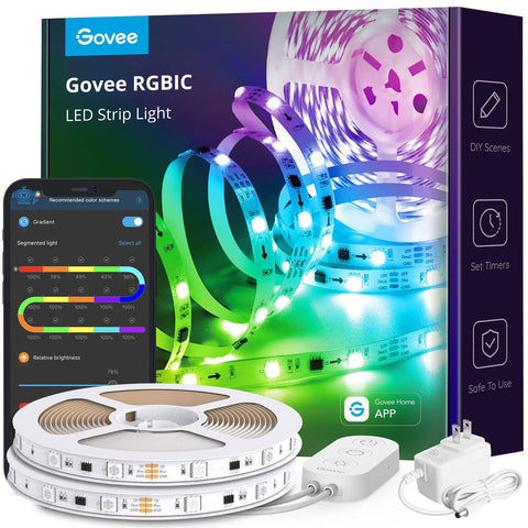 Govee RGBIC H6126 LED Strip Lights (10m)