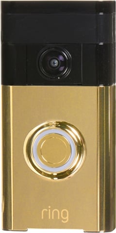 Video Doorbell - Polished Brass