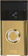 Video Doorbell - Polished Brass