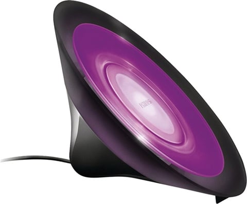 Living Colors Aura Colour Changing Mood Light 8W - Black