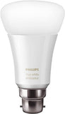Hue Ambiance B22 Smart Light Bulb, 9.5 W, White (1x Bulb)
