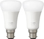 Hue Bulb White Smart Bulb 9W (2xA60 B22)