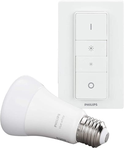 Hue White Wireless Dimmer Kit (1x8.5W E27, Dimmer Switch)