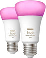 Hue A60 E27 800 White Smart LED Bulb (2 x9W)