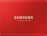T5 1TB USB-C 3.1 Gen2 Portable SSD Red