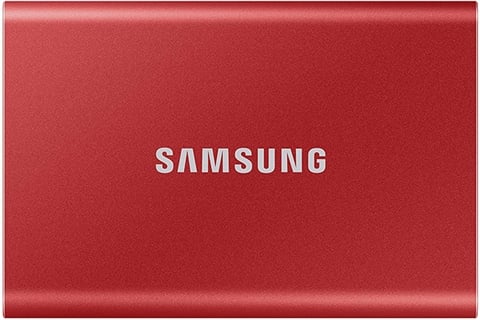 T7 MU-PC1T0H 1TB USB-C 3.2 Gen2 Portable SSD Red