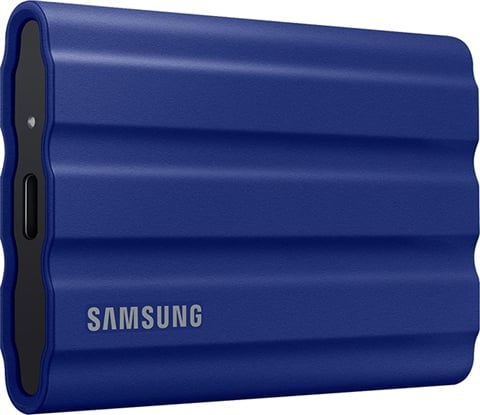 T7 Shield (MU-PE1T0R) USB 3.2 1TB Portable SSD - Blue