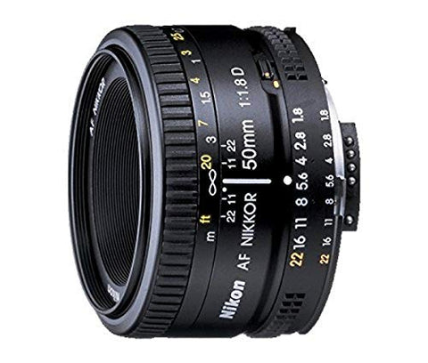 Nikon AF Nikkor 50mm f/1.8 F Camera Lens